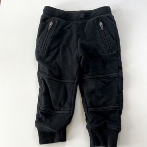 Hanna Andersson slim fit lined joggers 2T